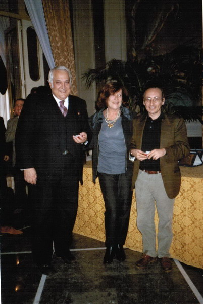 Guido Sàpora, Teresa Arcieri, Mario Sabatino, Coppa Arcieri, Positano ottobre 1993